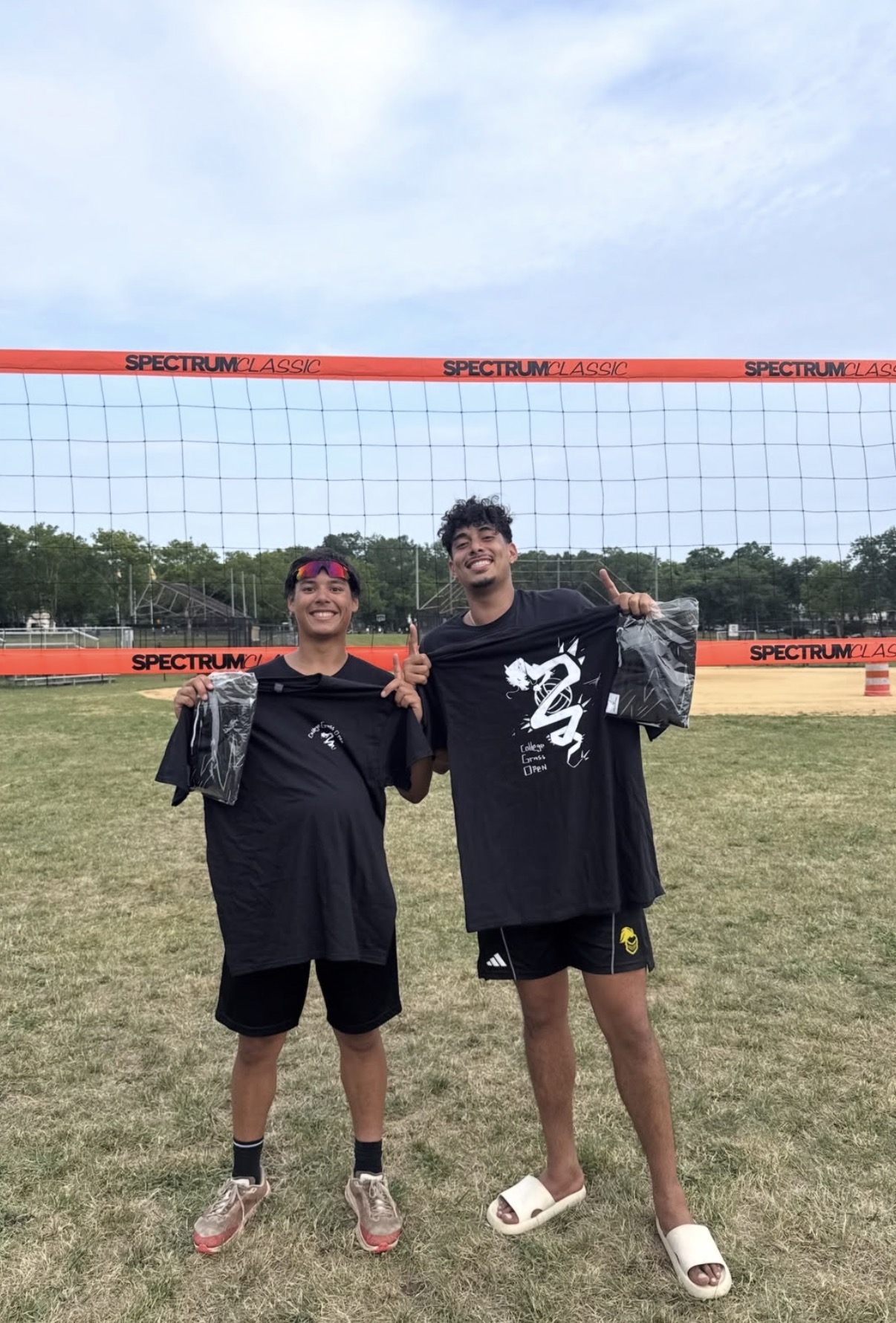 Anthony Matute and Amaru Perales, CGO Men's Doubles AA champions