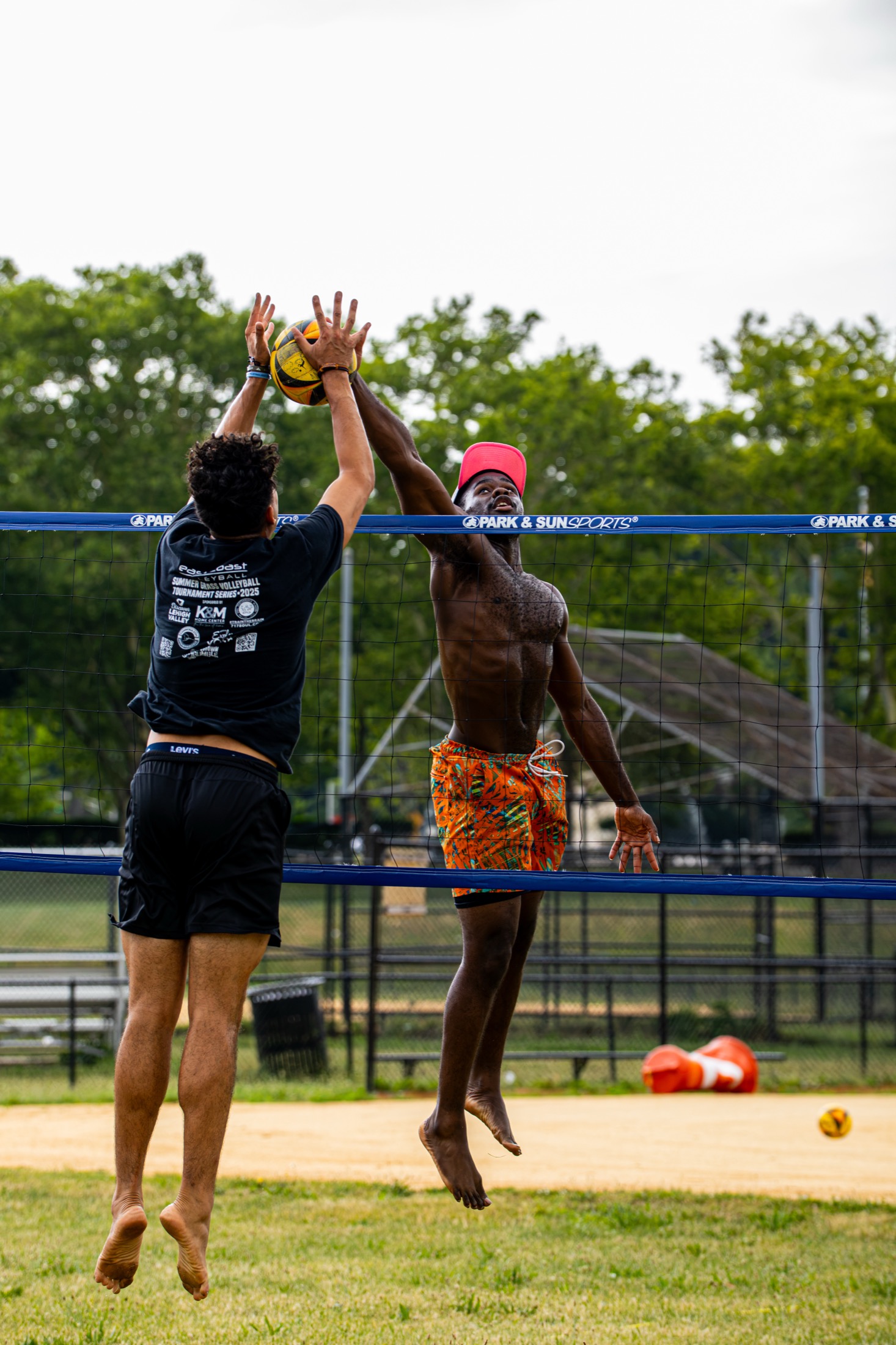 College Grass Open athlete in competition